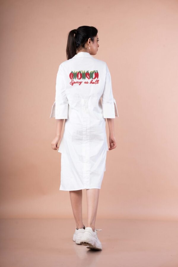 'Spicy as Hell' Shirt Dress - Image 2