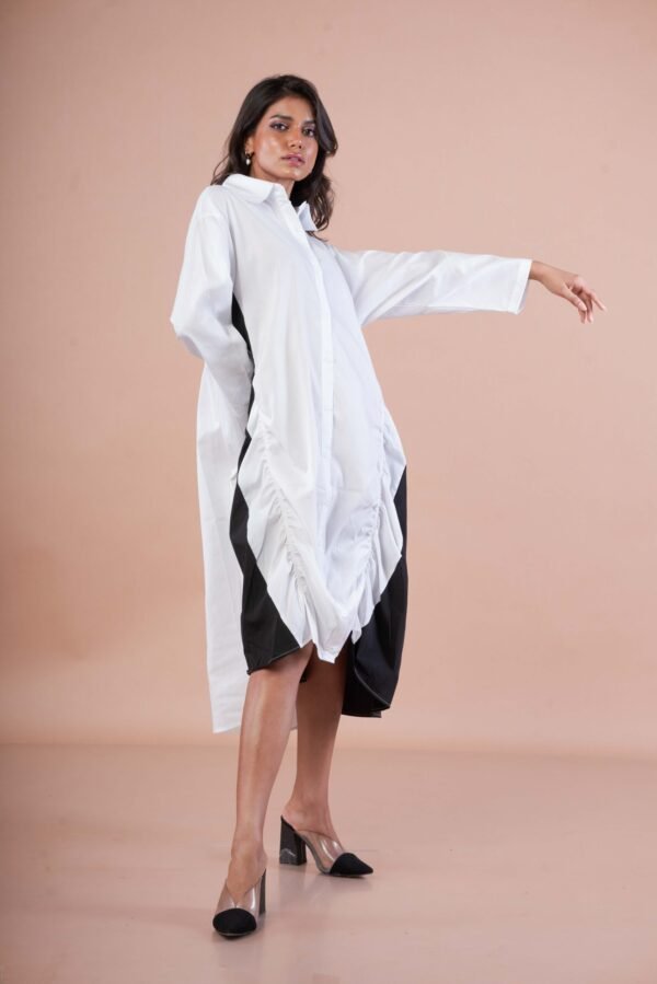 B&W Shirt dress - Image 5