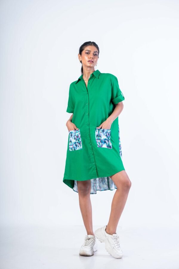 Shirt dress with Kali back