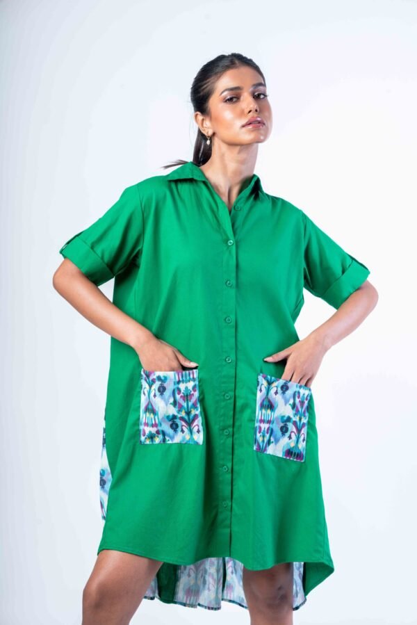 Shirt dress with Kali back - Image 2