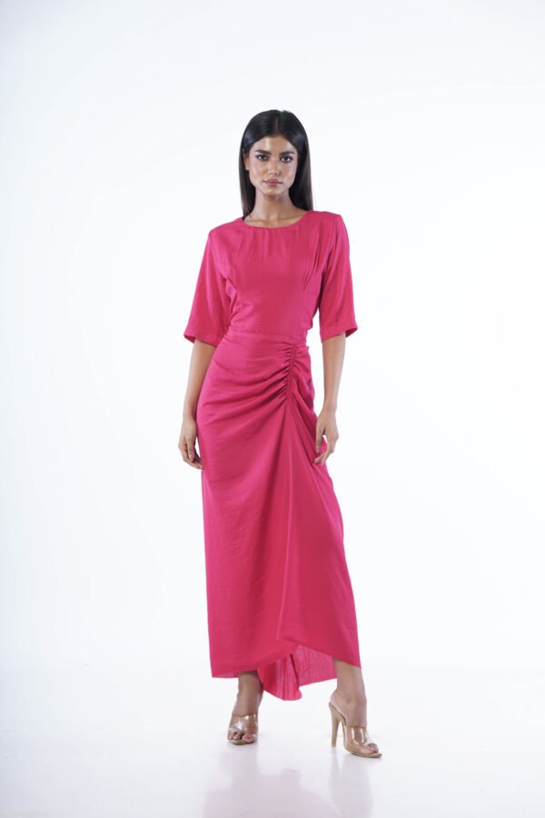 Maxi Gather Dress