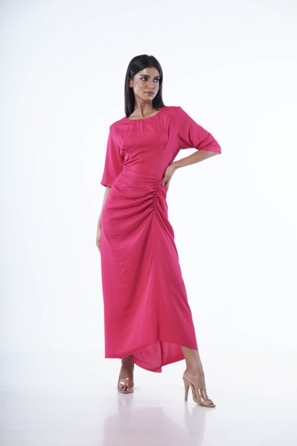 Maxi Gather Dress - Image 3