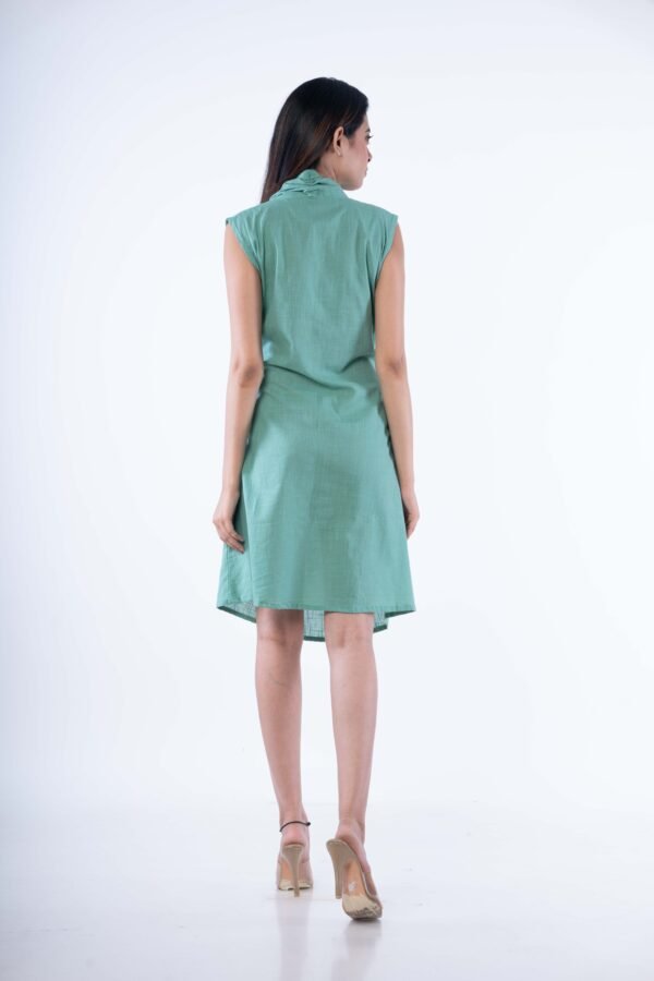 Cowl neck dress - Image 4