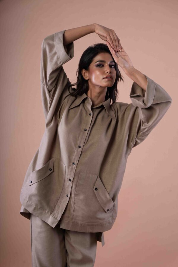 Taupe Co-ord set - Image 2