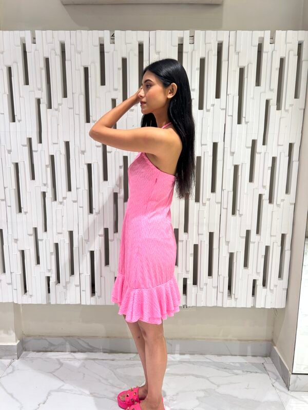 Pink & White Dress - Image 3