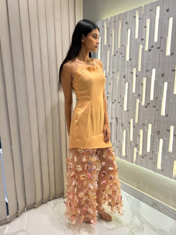 Peach Dress Maxi - Image 4