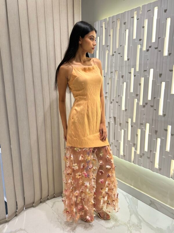 Peach Dress Maxi - Image 3